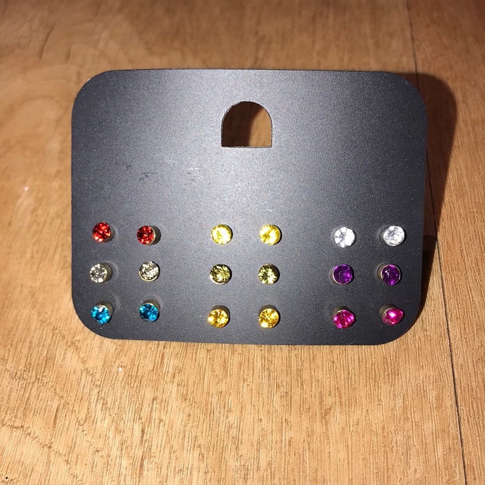 Nordstrom Set of 9 Colored Earrings!!